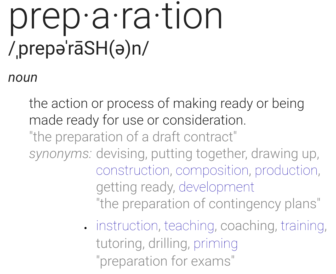 preparation - Temperature's Rising