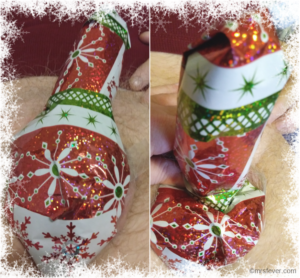 christmas-wrapped cock collage