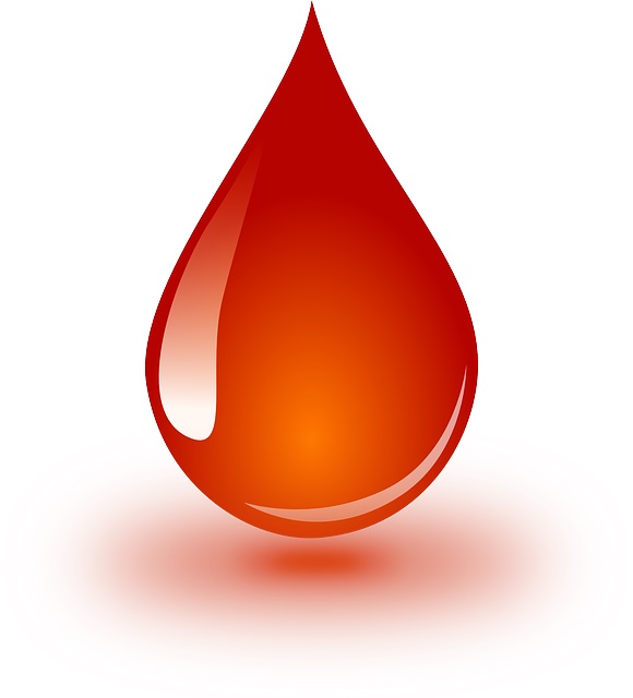 blood drop clip art from pixabay